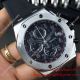 2017 Copy Audemars Piguet Black Chronograph Stainless Steel Black Rubber (6)_th.jpg